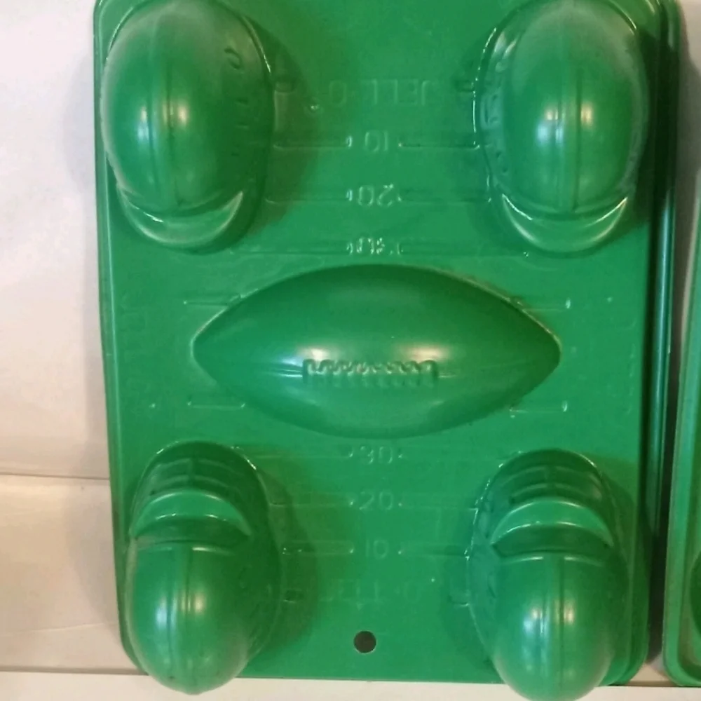 2 Jello Jigglers Football Helmets Molds superbowl party Game Day Jello Shots NFL